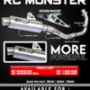 SHIJIRO RACING EXHAUST SYSTEM - TYPE RC MONSTER FOR VESPA 125/150