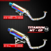 Shijiro Racing Exhaust Type MT GP POWER T2