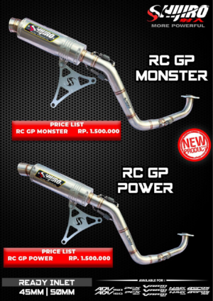 Shijiro Racing Exhaust Type RC GP SERIES