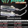 Shijiro Racing Exhaust Type CITY RUNNER SS