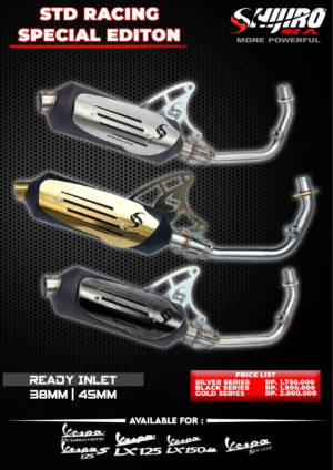 Shijiro Racing Exhaust Type STD RACING SPECIAL EDITION