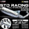 KENOCHI RACING EXHAUST SYSTEM - TYPE STD RACING FULL STAINLESS STEEL