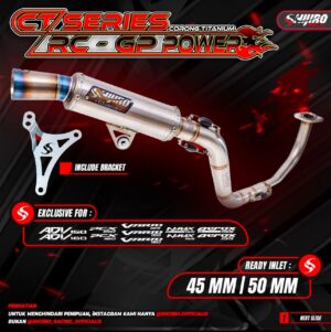 SHIJIRO RACING EXHAUST SYSTEM - TYPE RC GP POWER (CT SERIES)