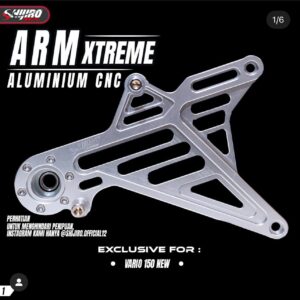 SHIJIRO RACING PARTS - NEW MODEL ARM ALUMINIUM STEEL FOR HONDA VARIO 150 NEW TYPE EXTREME