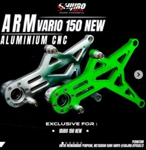 SHIJIRO RACING PARTS - ARM ALUMINIUM STEEL FOR HONDA VARIO 150 NEW