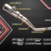 SHIJIRO RACING EXHAUST SYSTEM - TYPE M1