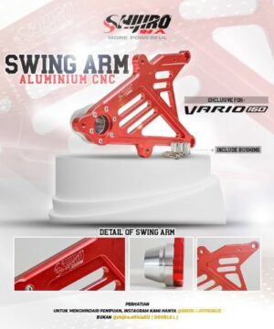 SHIJIRO RACING PARTS - SWINGARM ALUMINIUM STEEL FOR HONDA VARIO 160