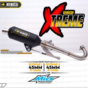 KENOCHI RACING EXHAUST SYSTEM - TYPE XTREME FOR YAMAHA MIO SMILE/SPORTY